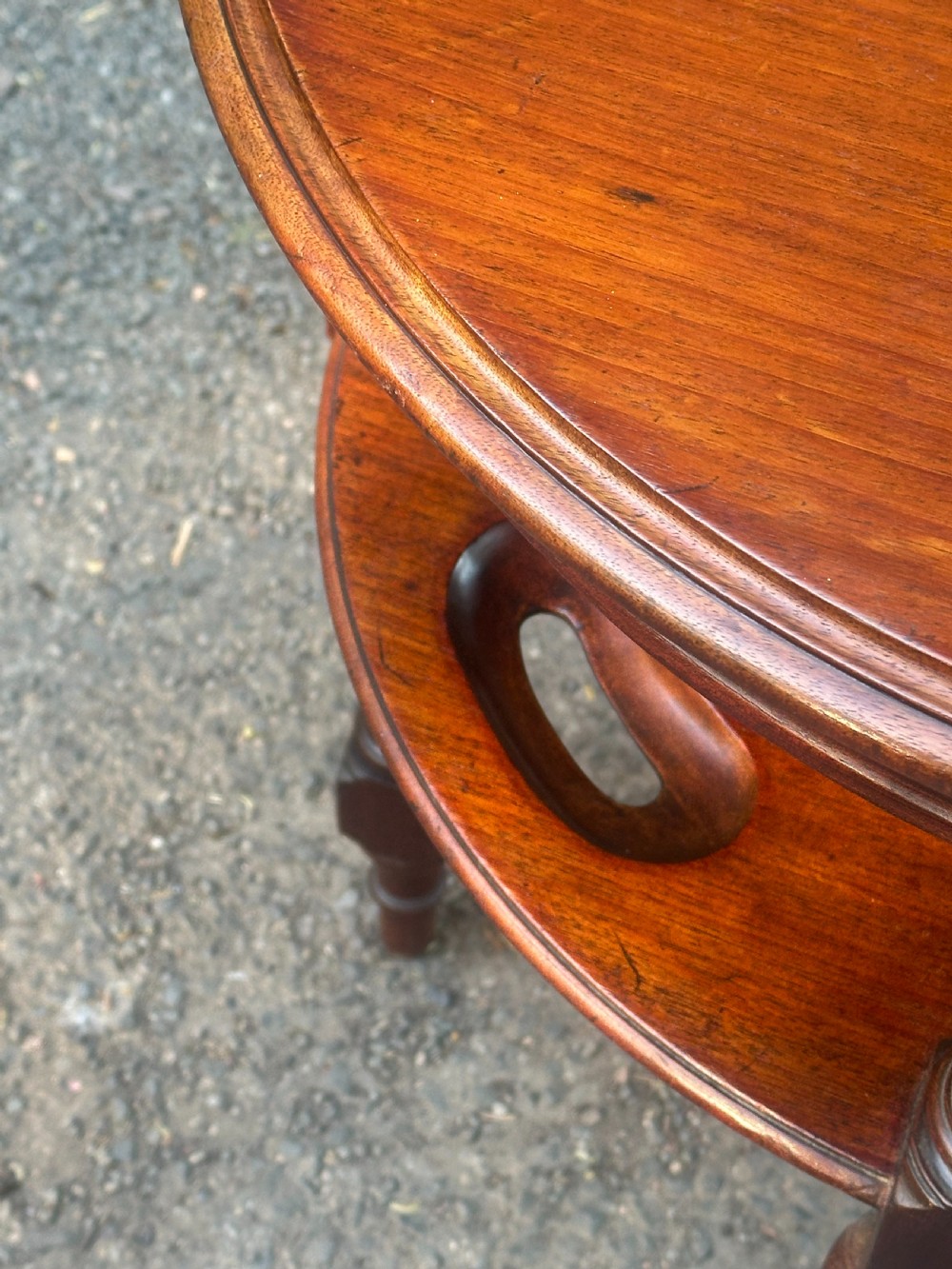 A rare Victorian mahogany  Domino Table, fourth quarter 19th century View II