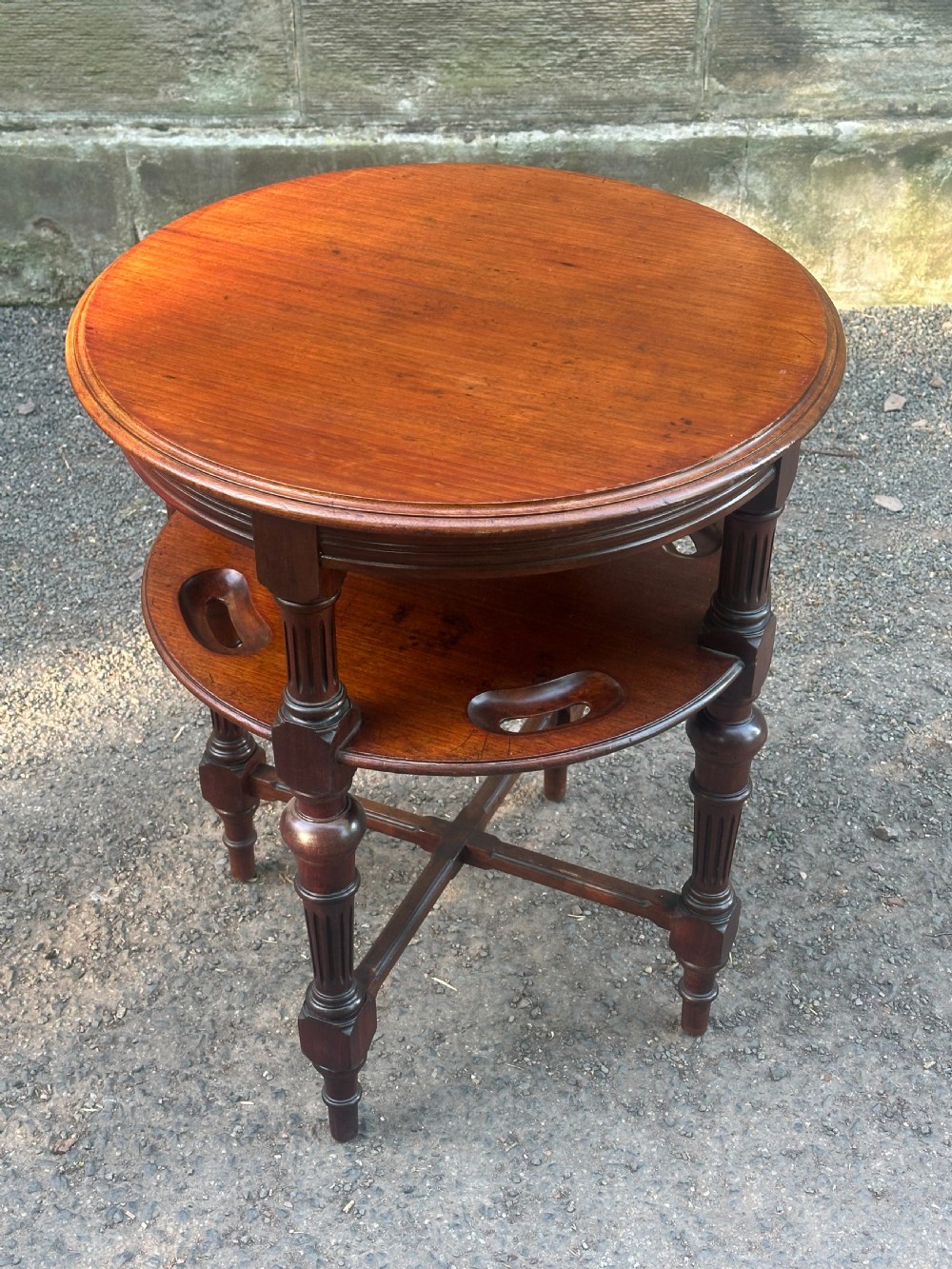 A rare Victorian mahogany  Domino Table, fourth quarter 19th century View V