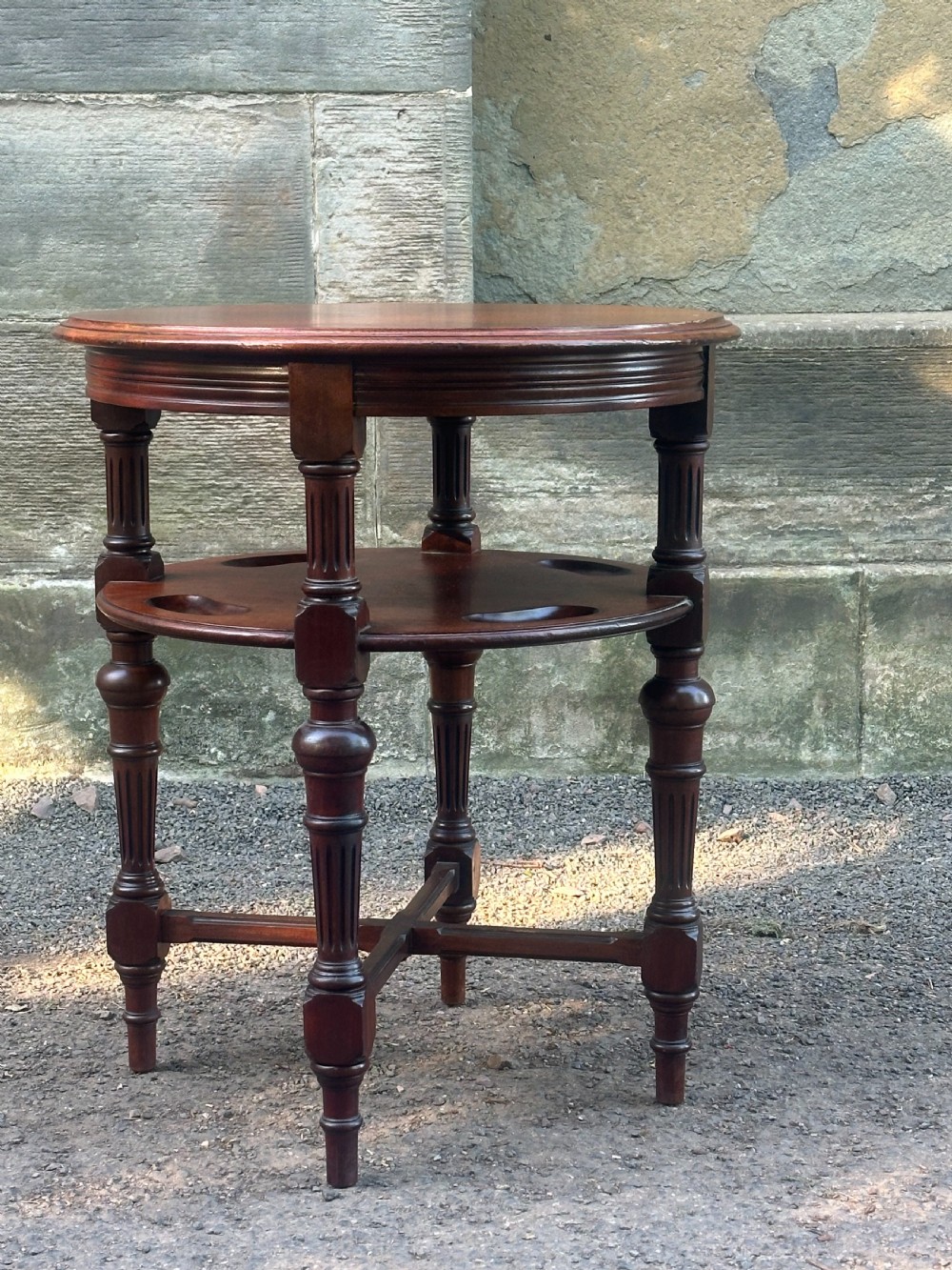 A rare Victorian mahogany  Domino Table, fourth quarter 19th century View VI