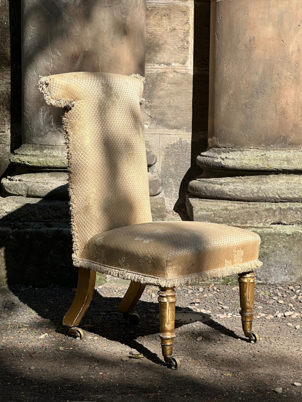 A fine Regency Prie-Dieu chair, c.1820