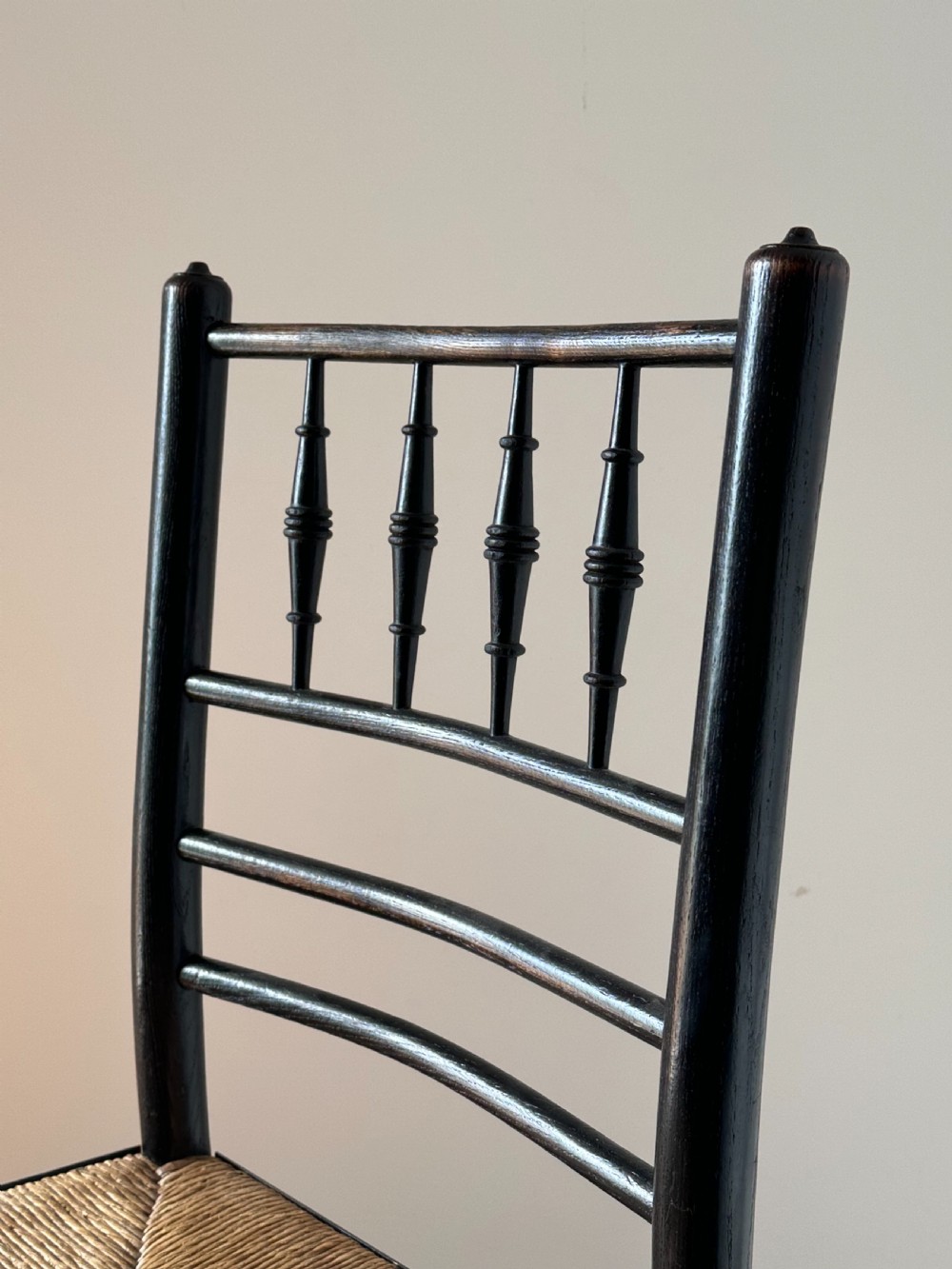 Attributed to Philip Speakman Webb (1832-1915) A Sussex chair made by Morris & Co., probably late 19th century View IV