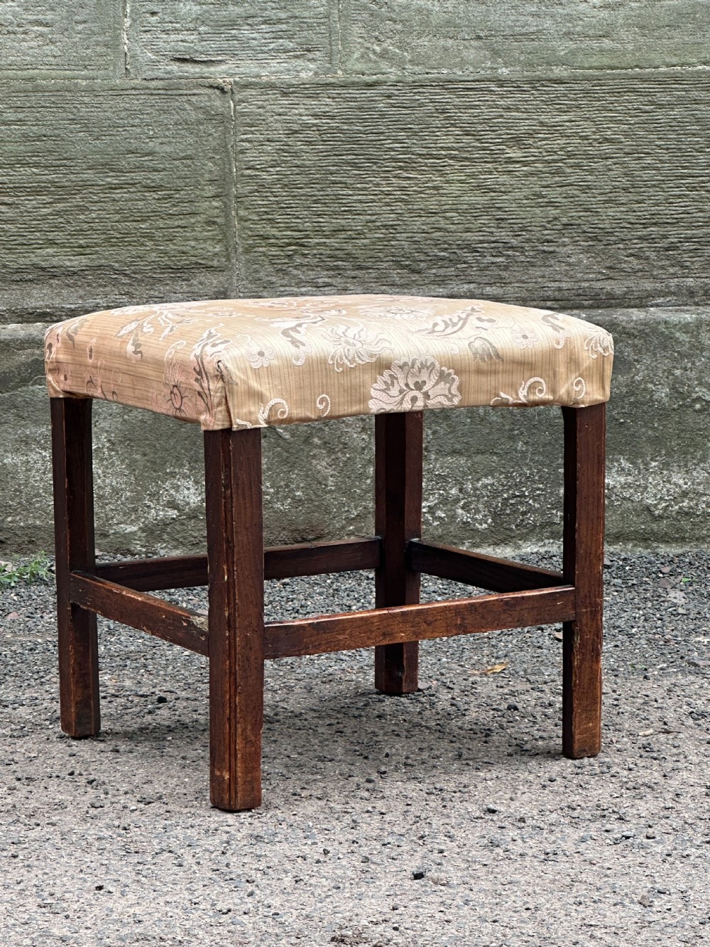 A Scottish George III elm stool View VIII
