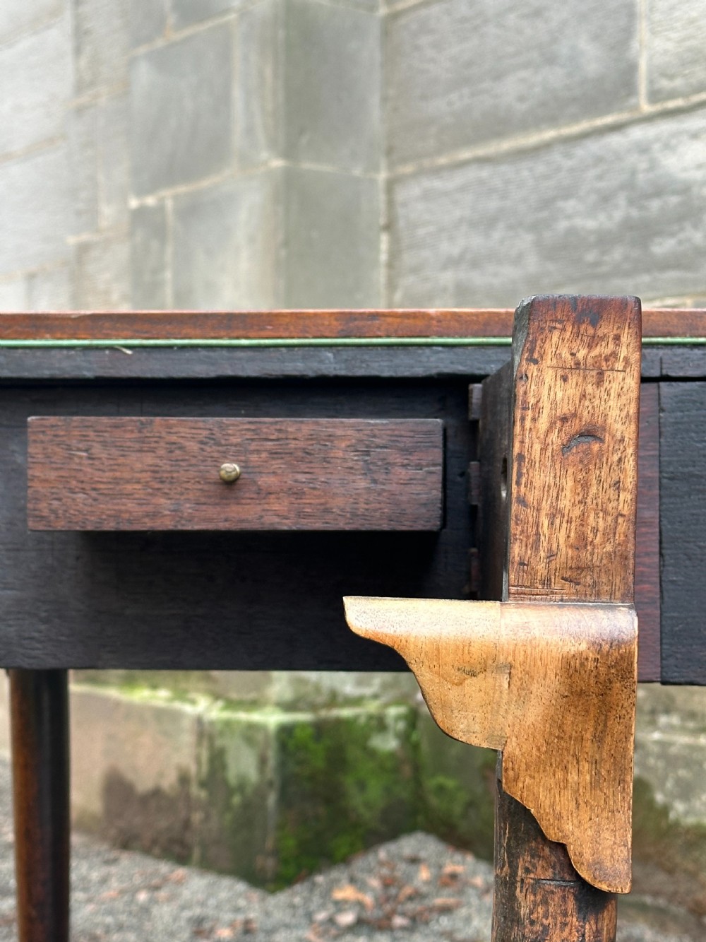A George I walnut card table, probably Scottish or Irish, 1720's View VI