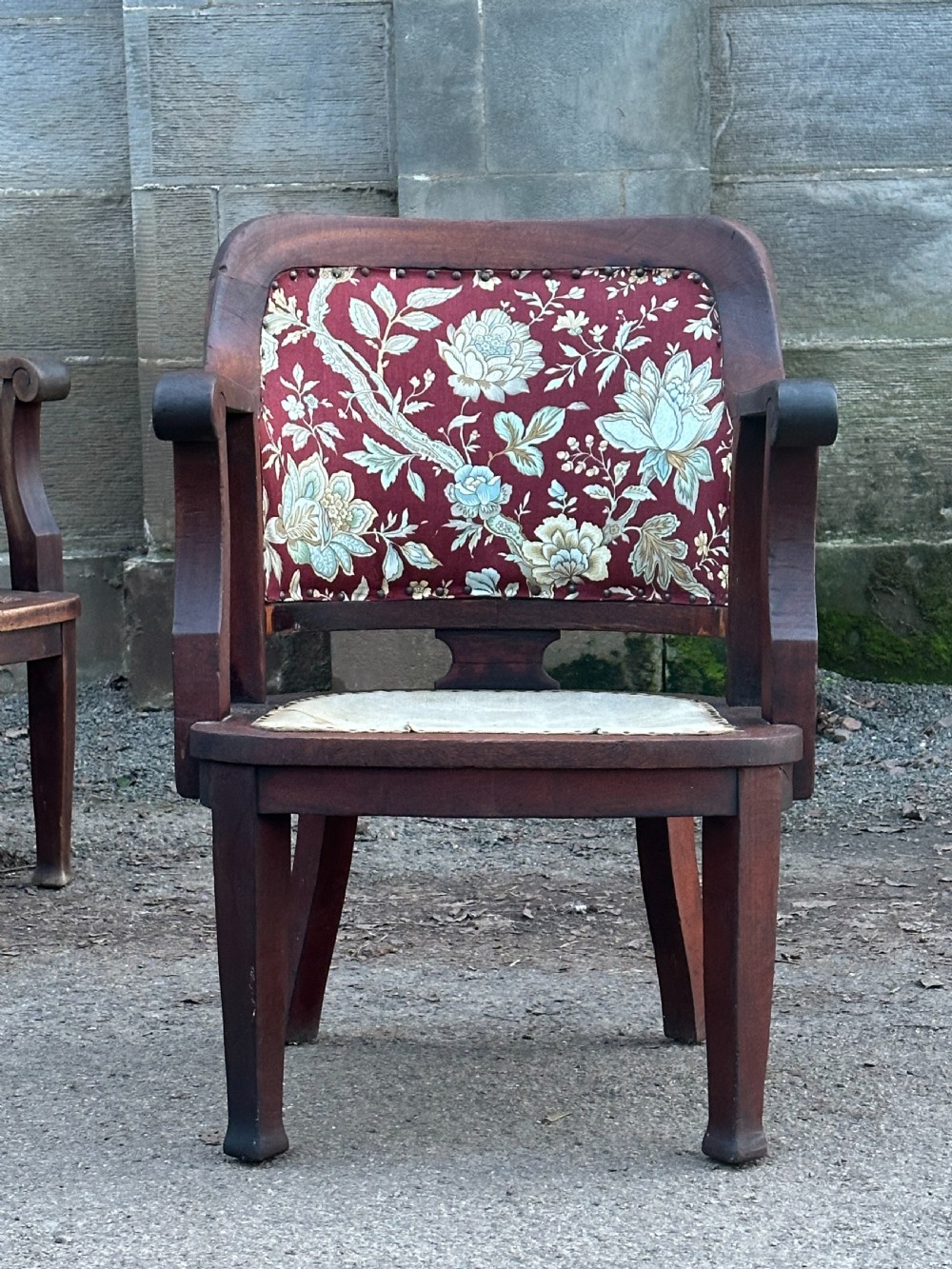 A pair of South African Cape stinkwood armchairs, c.1910 View III