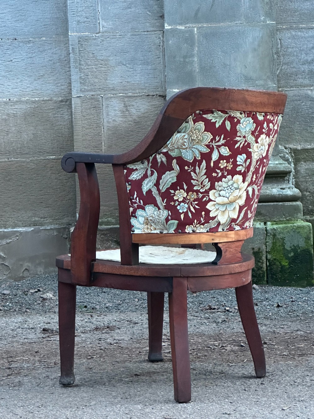 A pair of South African Cape stinkwood armchairs, c.1910 View V