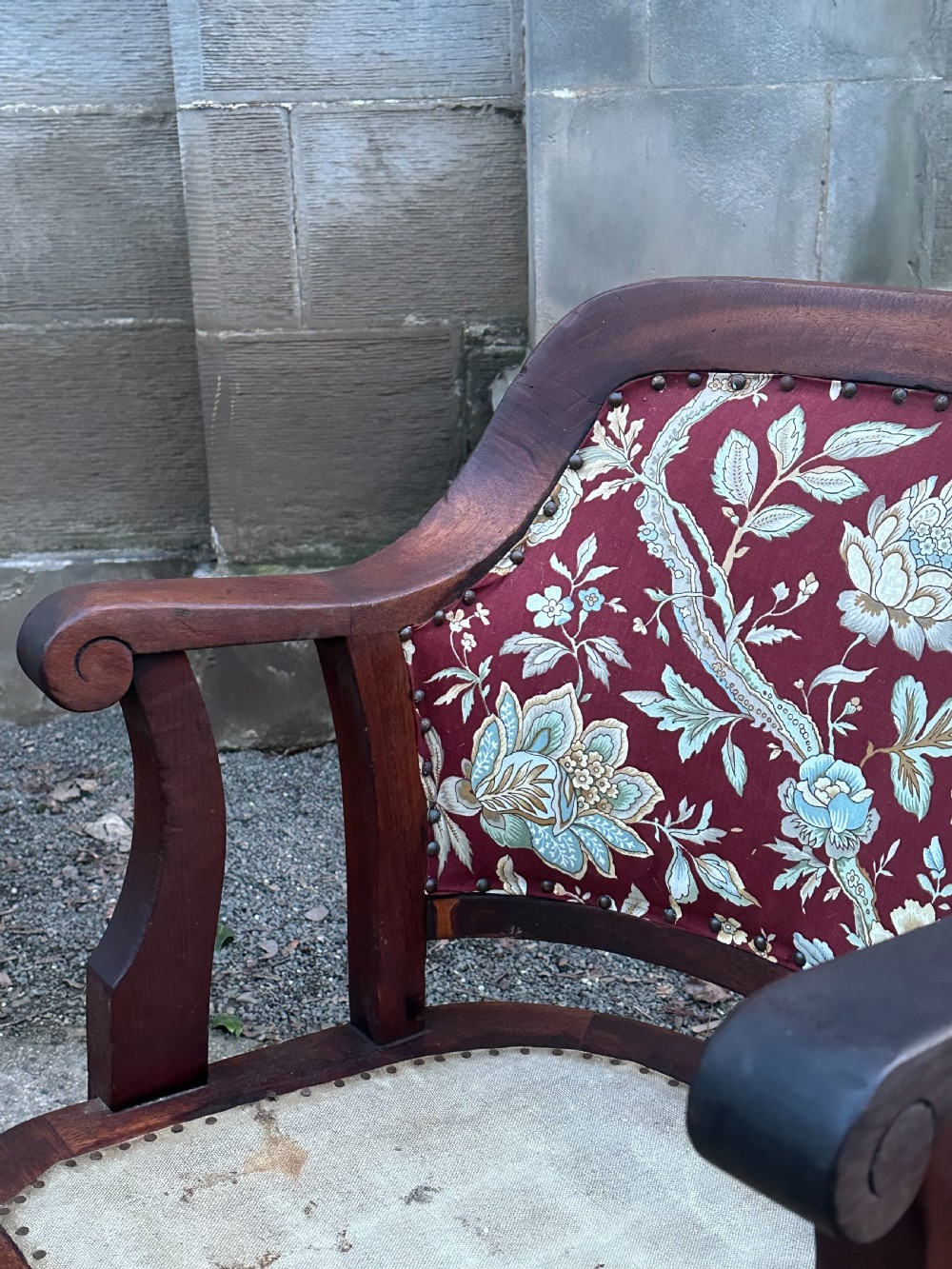 A pair of South African Cape stinkwood armchairs, c.1910 View VI