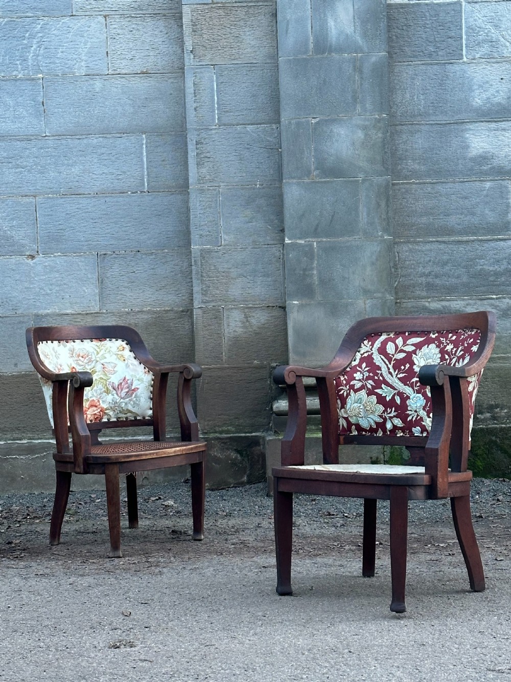 A pair of South African Cape stinkwood armchairs, c.1910 View XII