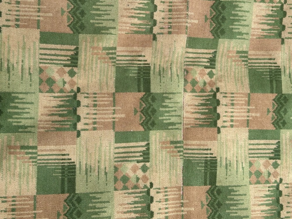 An English Art Deco wool carpet c.1930 View II