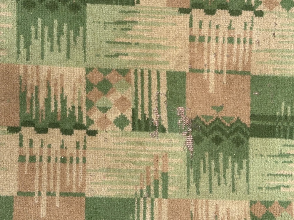 An English Art Deco wool carpet c.1930 View III