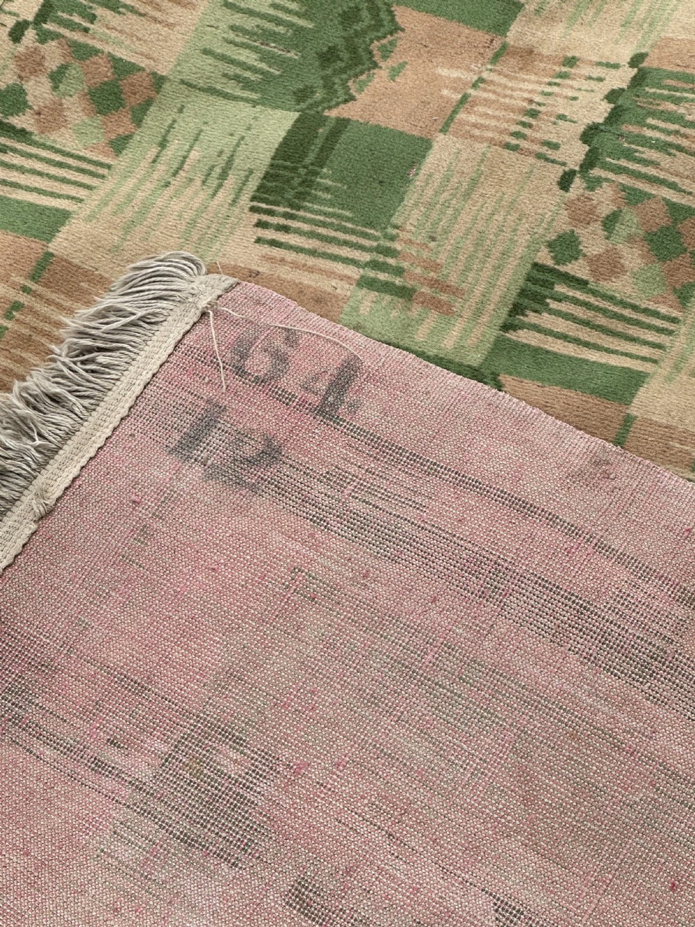 An English Art Deco wool carpet c.1930 View VI