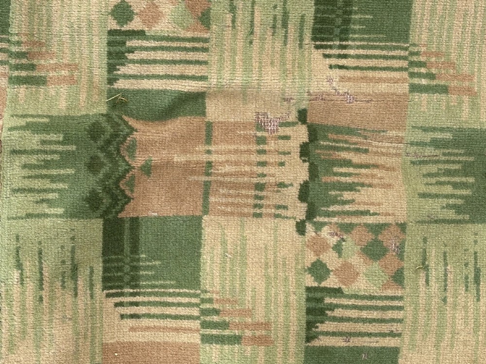 An English Art Deco wool carpet c.1930 View VIII