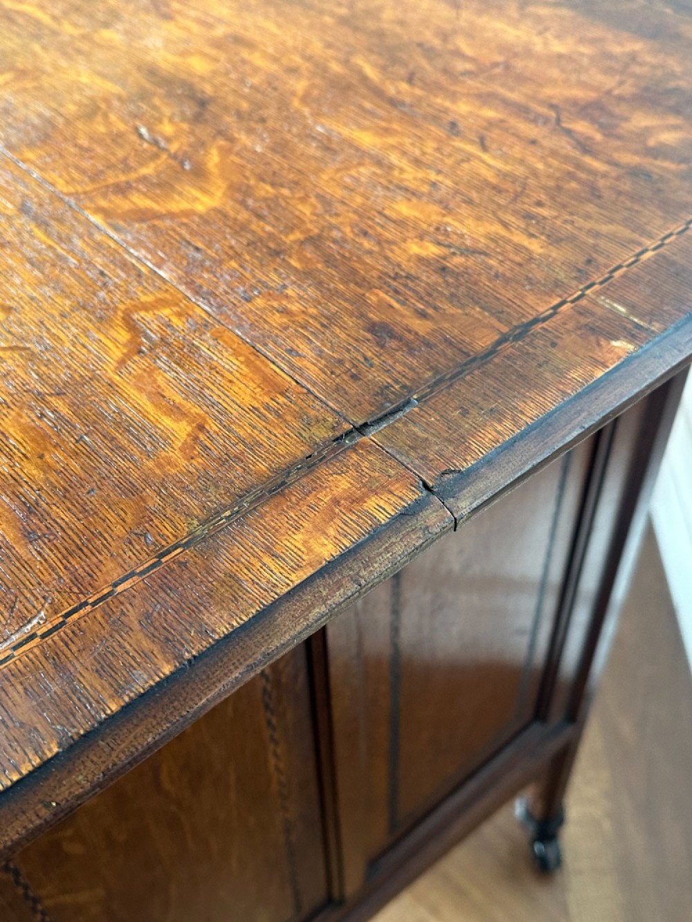 An unusual Victorian oak showcase, c.1880's View XII