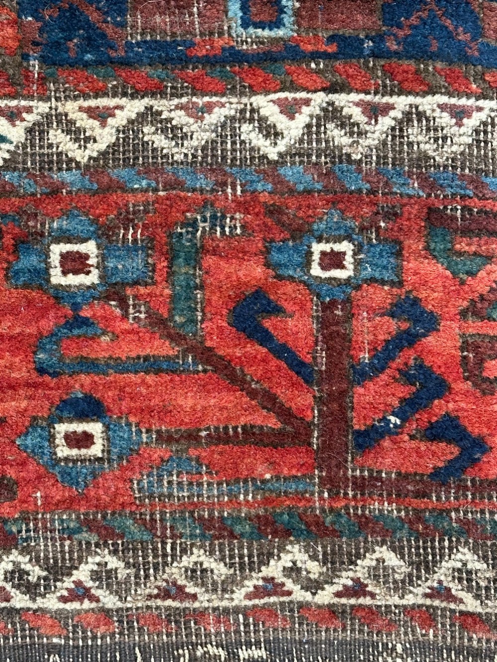 A fine antique north west Persian rug View IV
