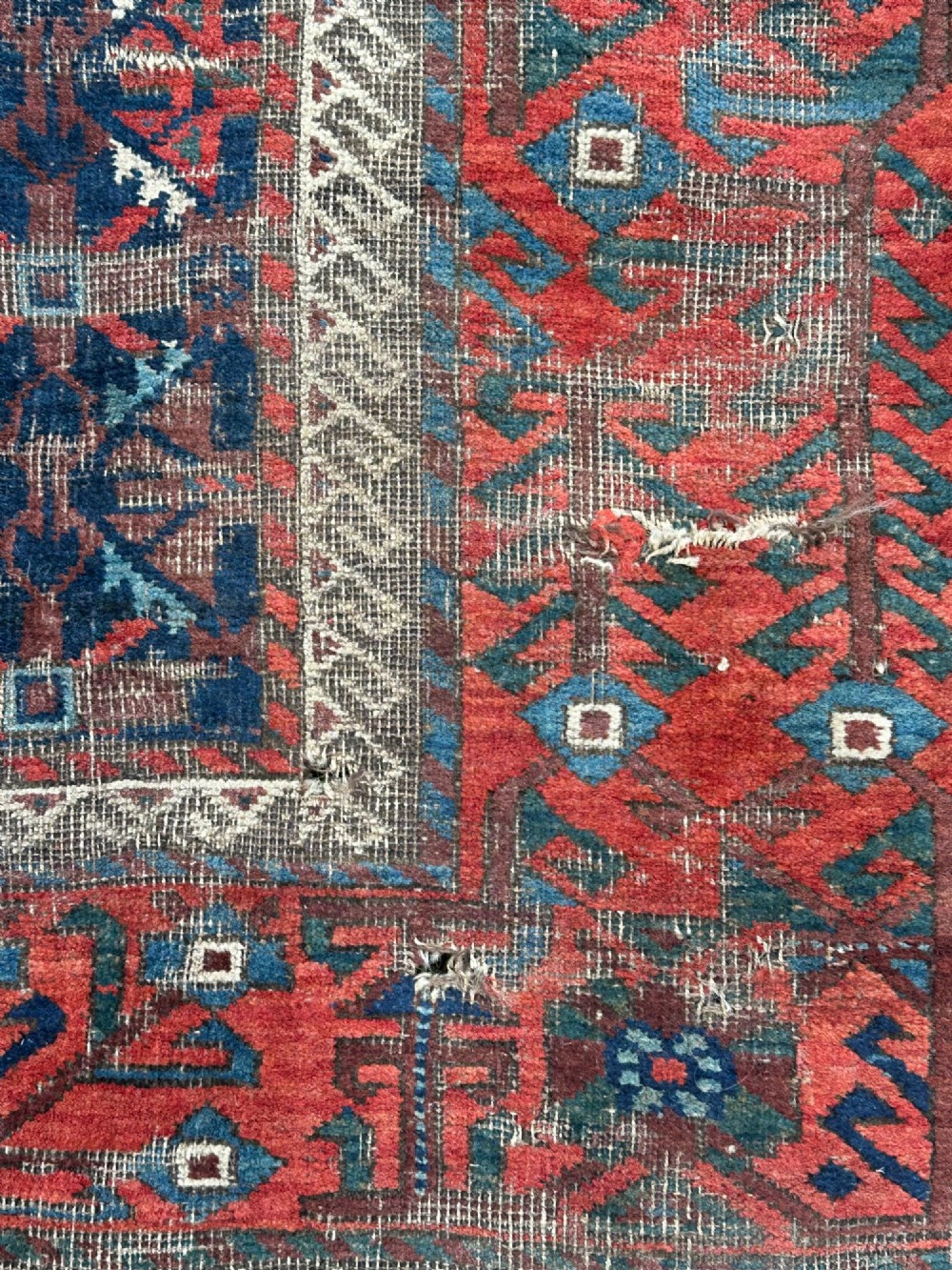 A fine antique north west Persian rug View V