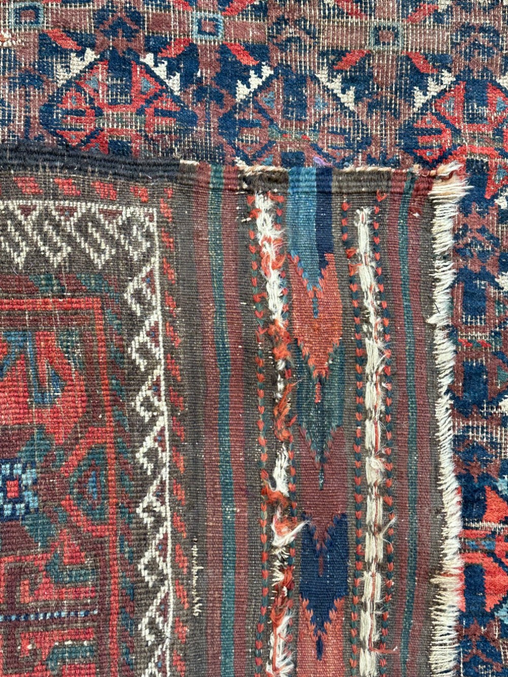 A fine antique north west Persian rug View VI