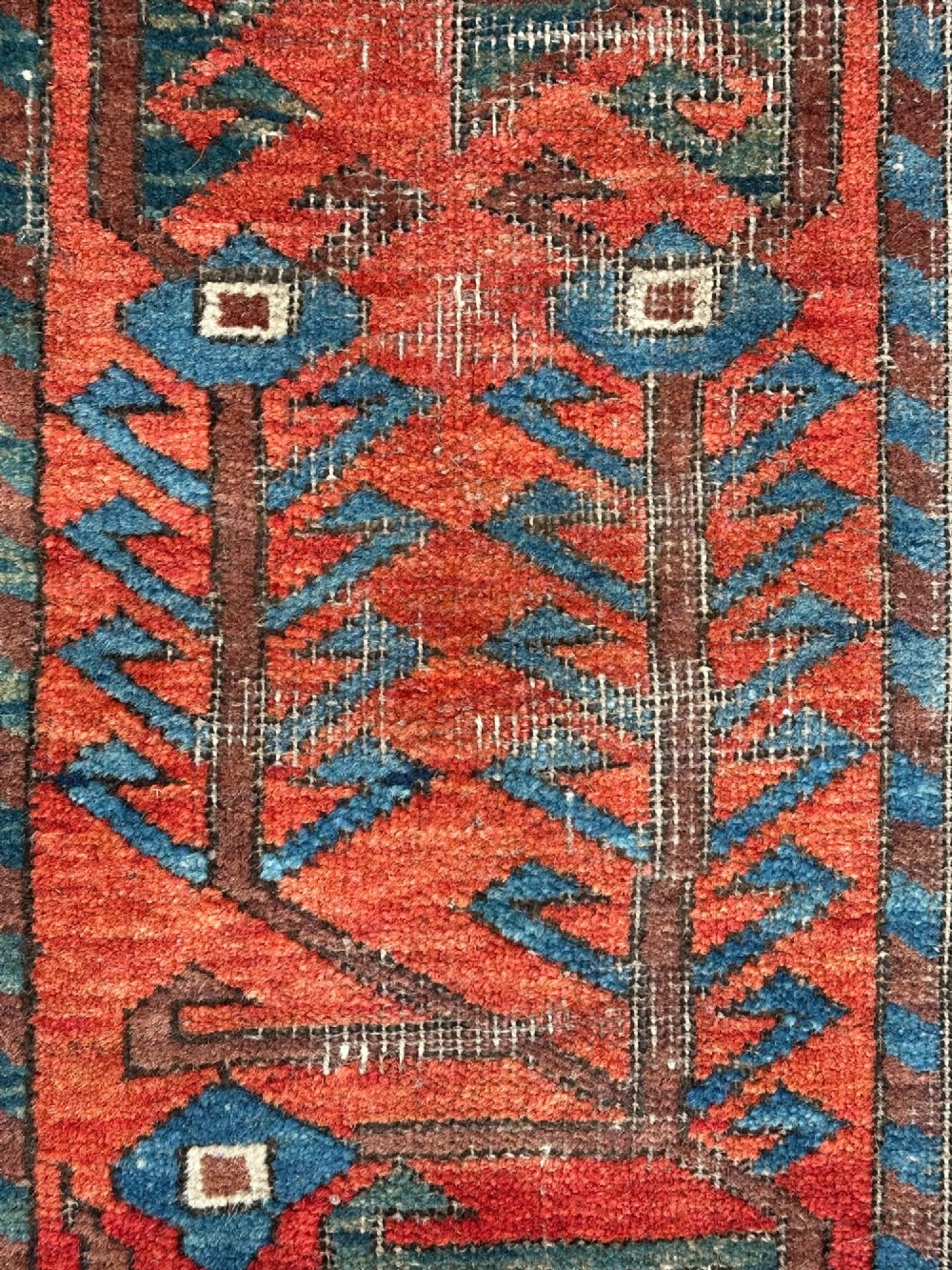 A fine antique north west Persian rug View VII