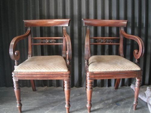 A Pair of Elbow Chairs