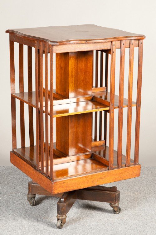 Revolving Bookcase.
