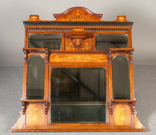 Victorian Over-mantle Mirror