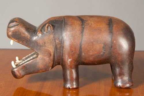 Carved Hippopotamus.