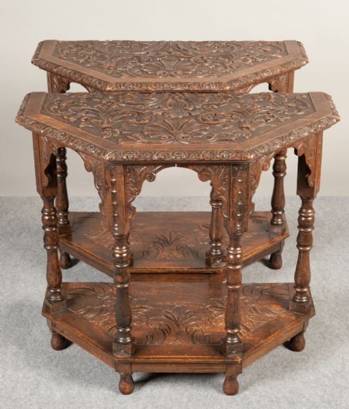 Pair of Hall Tables.