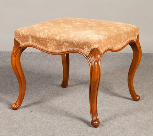 Victorian Walnut Stool
