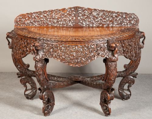 Anglo-indian Console Table.
