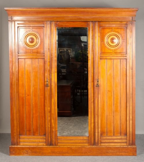 Arts and Crafts Compactum Wardrobe