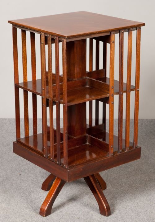Edwardian Revolving Bookcase