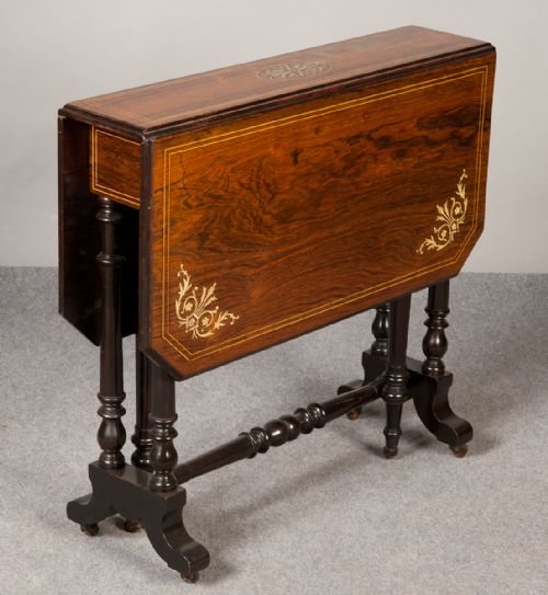Inlaid Sutherland Table