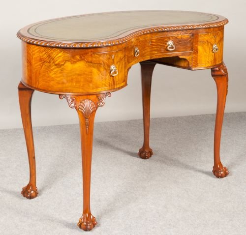 Kidney Shaped Writing Table