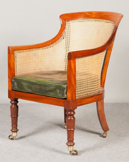Bergere Library Armchair