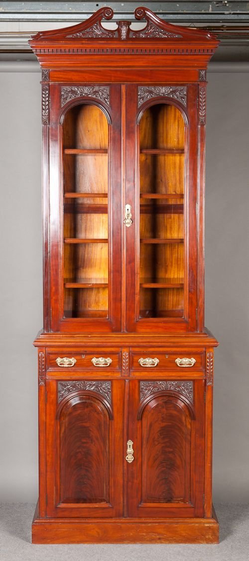 Tall Victorian Bookcase