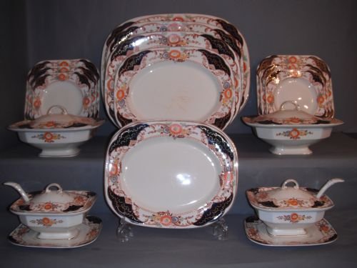12 Place Dinner Service. 46 Pieces