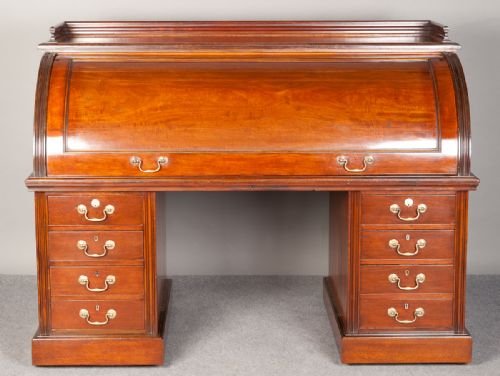 Victorian Cylinder Top Desk