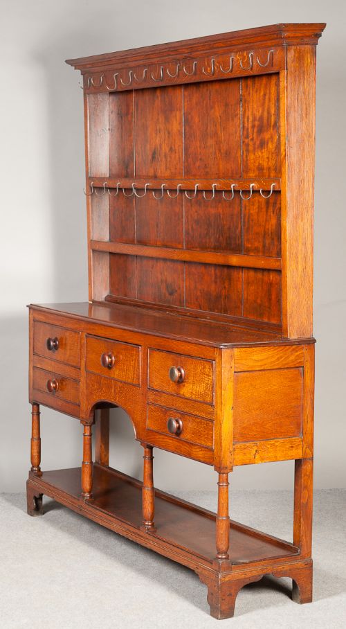 fig 1.  Georgian Oak Dresser