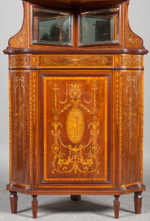 fig 1. Edwards & Roberts Corner Cabinet