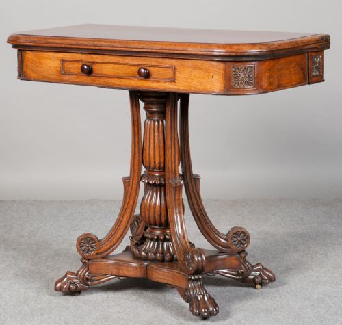 Anglo Indian Card Table