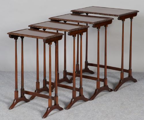 Edwardian Quartetto of Tables