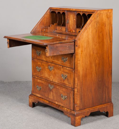 2ft 6 Inch Walnut Bureau