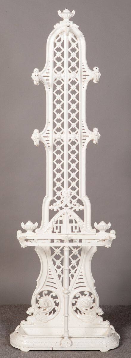 Victorian Cast Iron Hallstand