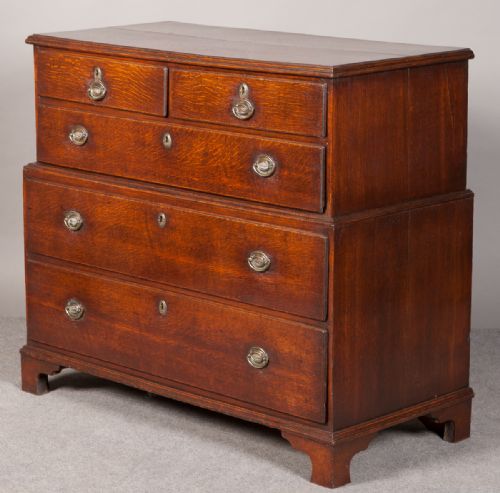 George III Oak Chest of Drawers