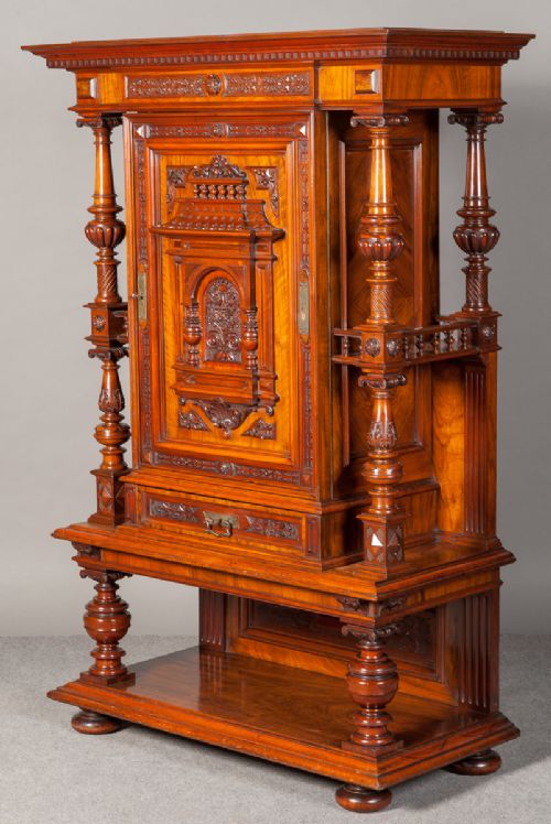 Superb Walnut Cabinet