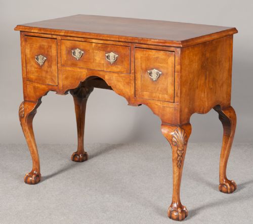 18th Century Style Walnut Lowboy