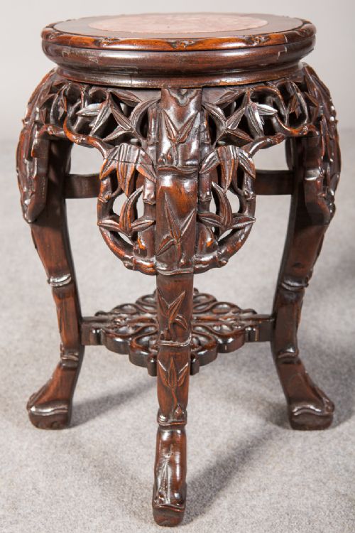 Oriental Marble Top Table/stand