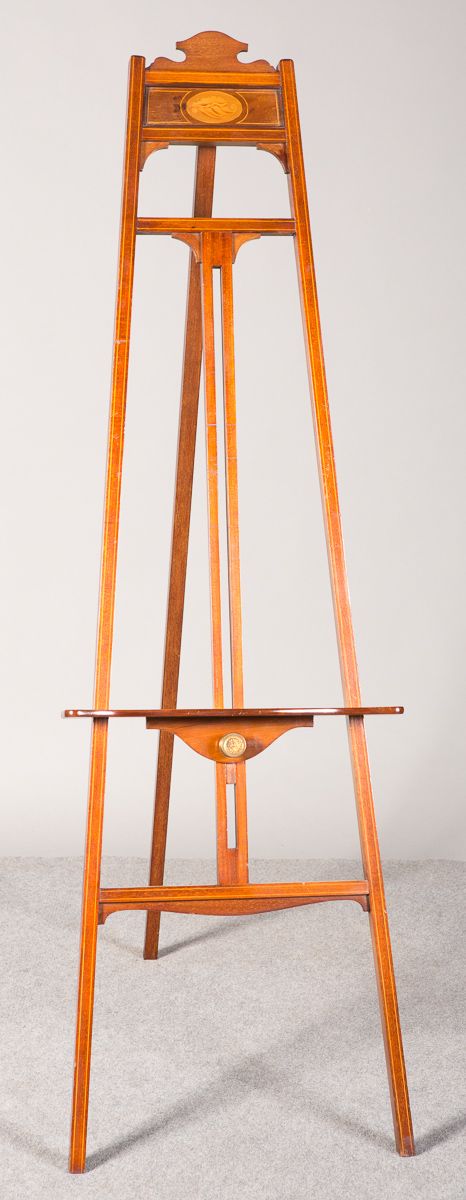Edwardian Inlaid Easel