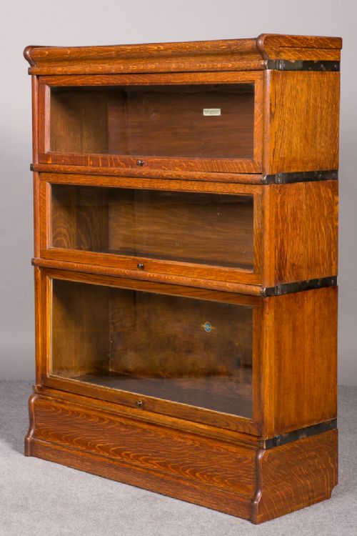 3 Tier Globe Wernicke Bookcase