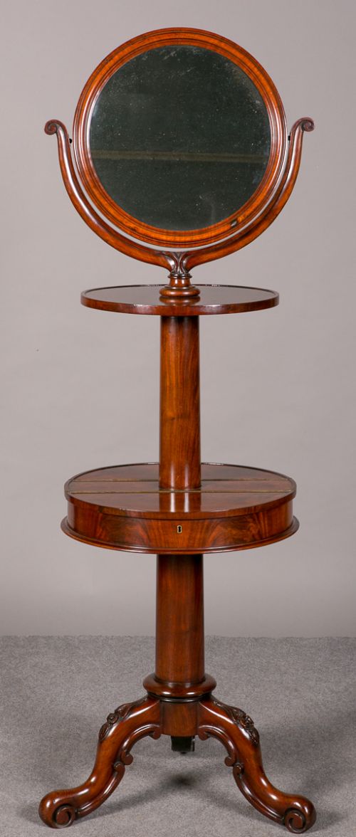 Victorian Mahogany Dressing Stand