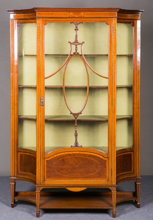 Sheraton Revival Display Cabinet