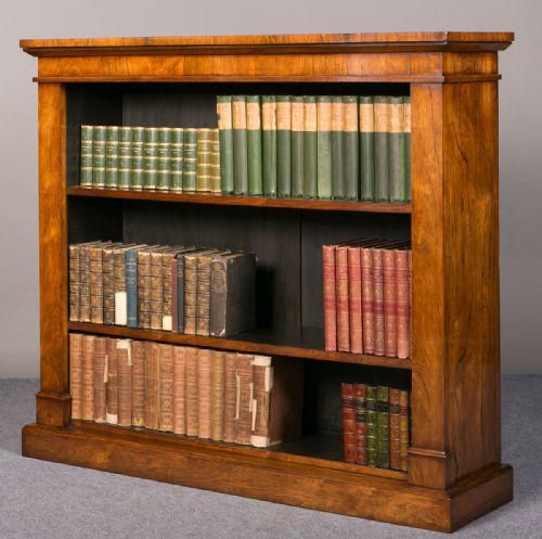 Rosewood Open Bookcase
